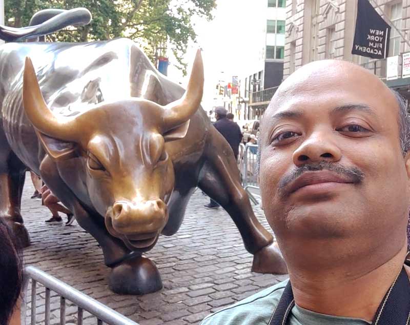 Charging Bull Wall Street New York