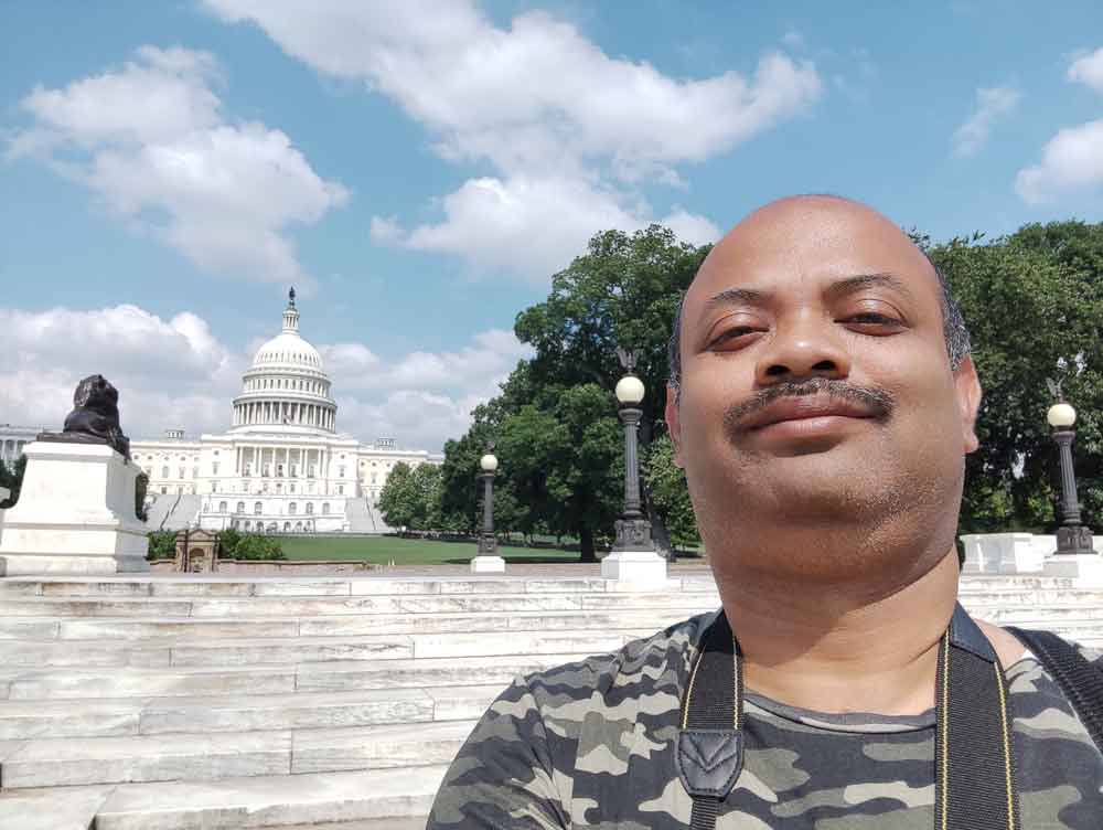 US Capitol and library of Congress